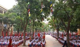 Trường tiểu học sài đồng tưng bừng chào đón năm học 2016 – 2017